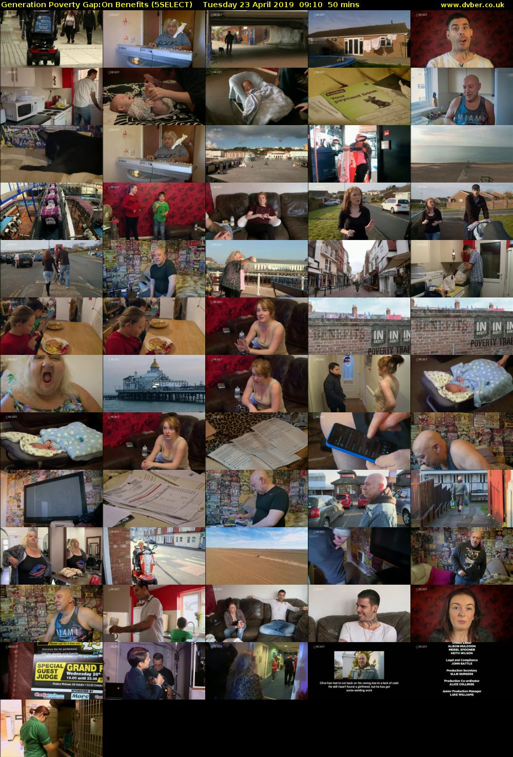 Generation Poverty Gap:On Benefits (5SELECT) Tuesday 23 April 2019 09:10 - 10:00