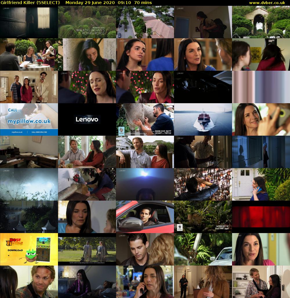 Girlfriend Killer (5SELECT) Monday 29 June 2020 09:10 - 10:20