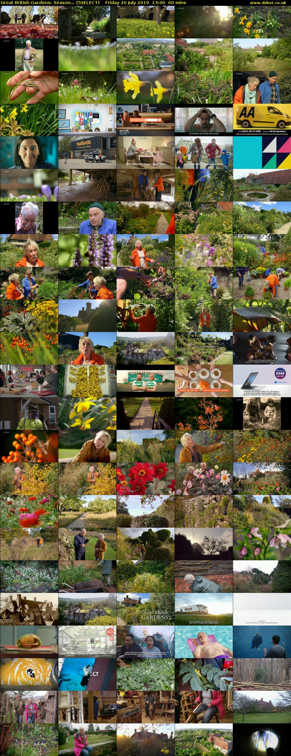 Great British Gardens: Season... (5SELECT) Friday 26 July 2019 13:00 - 14:00