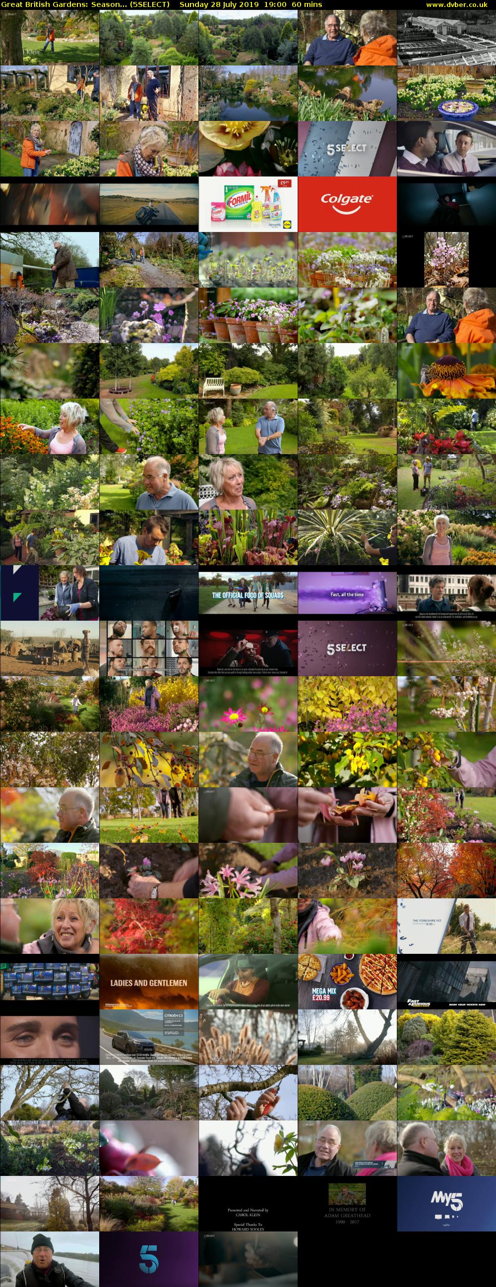 Great British Gardens: Season... (5SELECT) Sunday 28 July 2019 19:00 - 20:00