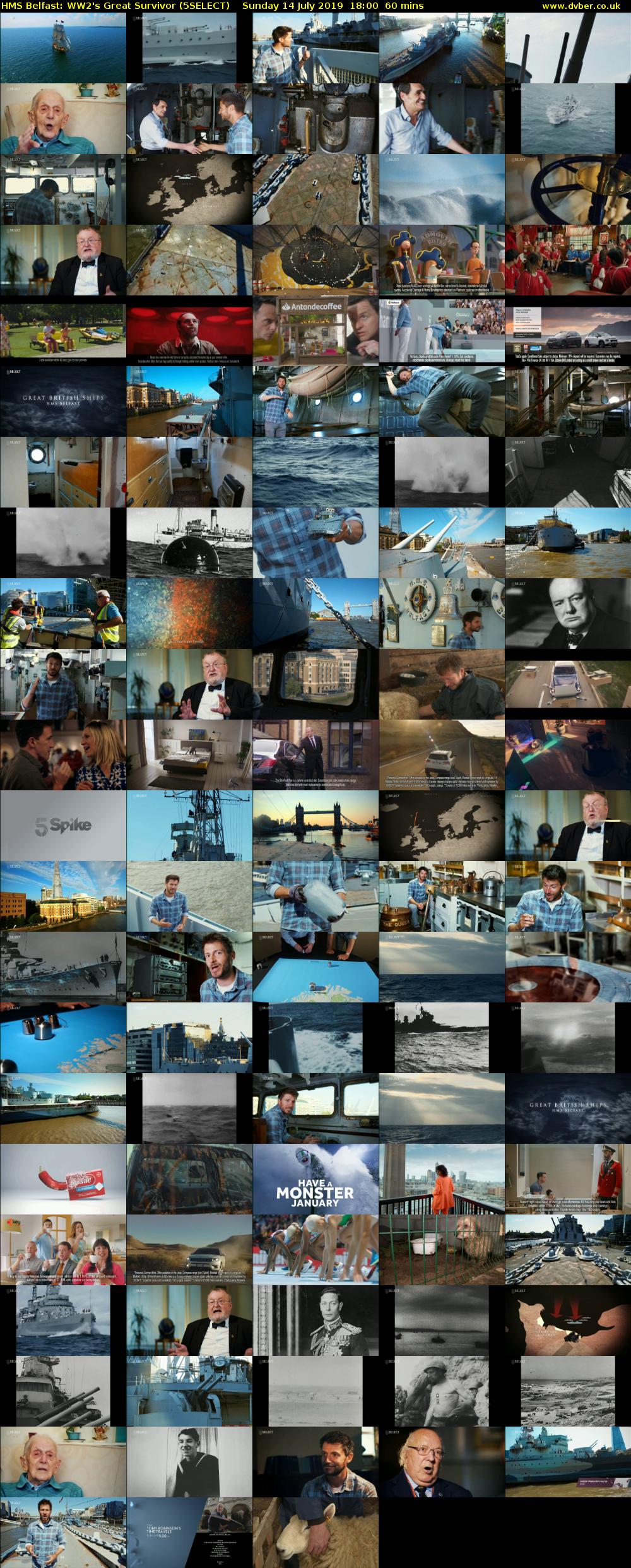 HMS Belfast: WW2's Great Survivor (5SELECT) Sunday 14 July 2019 18:00 - 19:00