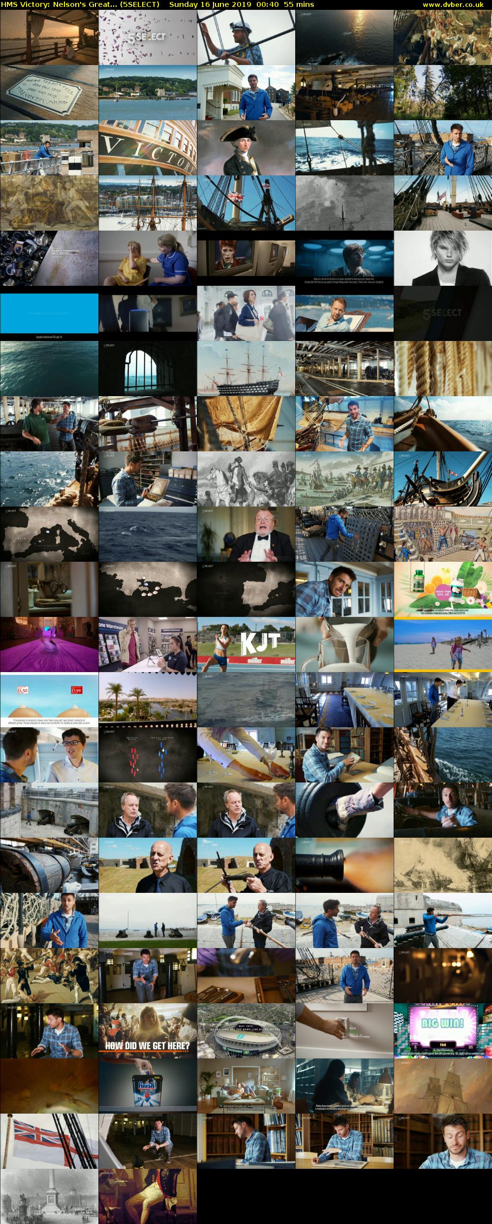HMS Victory: Nelson's Great... (5SELECT) Sunday 16 June 2019 00:40 - 01:35