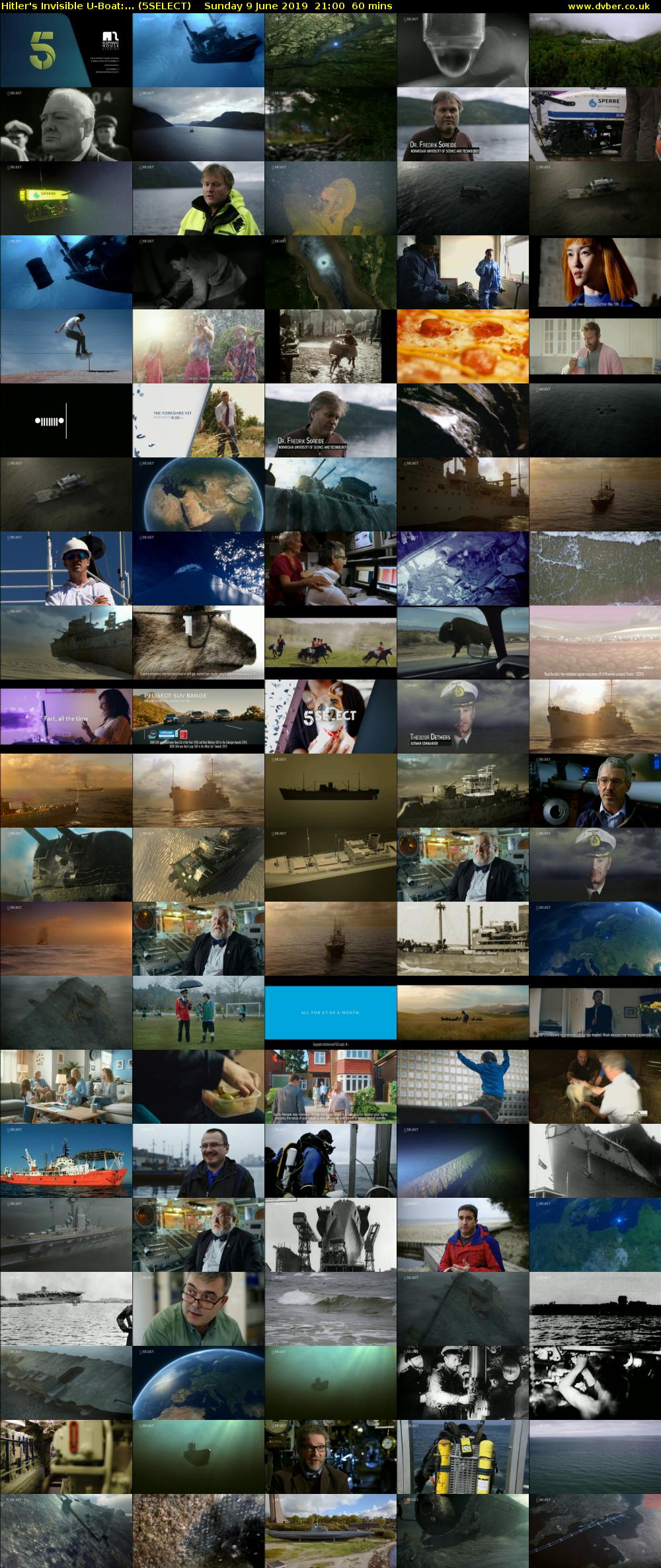 Hitler's Invisible U-Boat:... (5SELECT) Sunday 9 June 2019 21:00 - 22:00