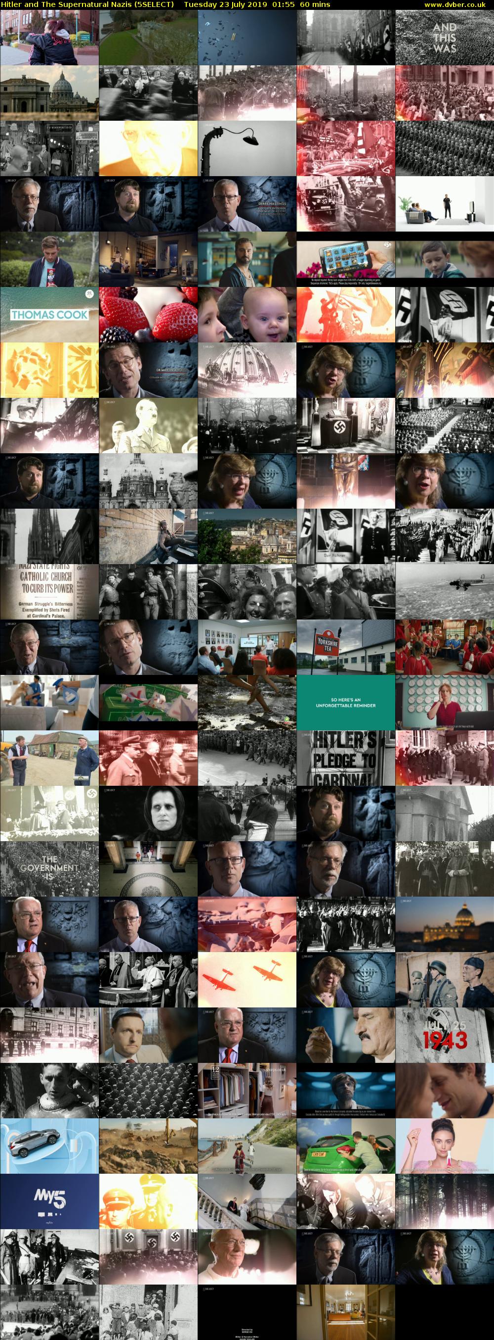 Hitler and The Supernatural Nazis (5SELECT) Tuesday 23 July 2019 01:55 - 02:55