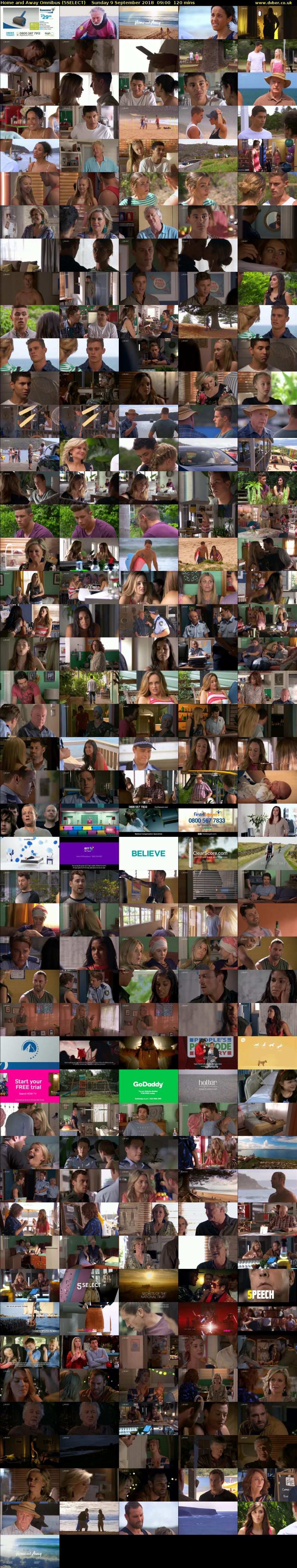 Home and Away Omnibus (5SELECT) Sunday 9 September 2018 09:00 - 11:00