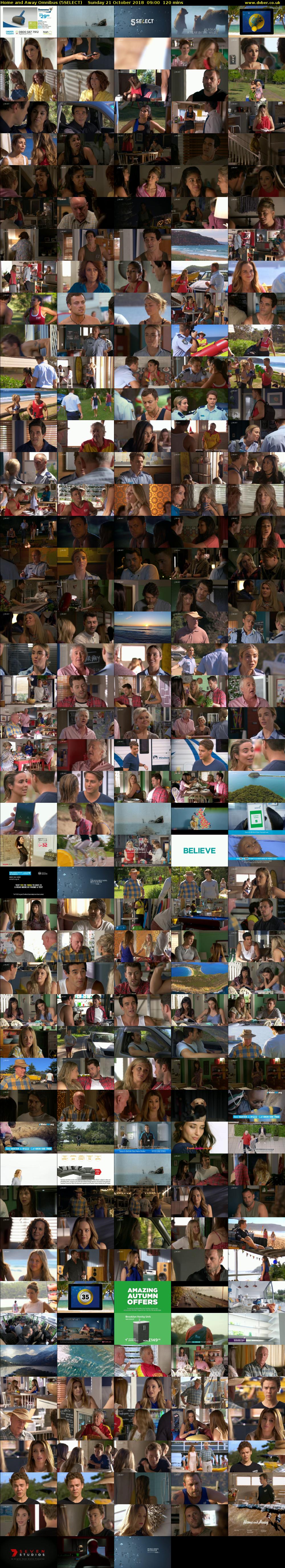 Home and Away Omnibus (5SELECT) Sunday 21 October 2018 09:00 - 11:00