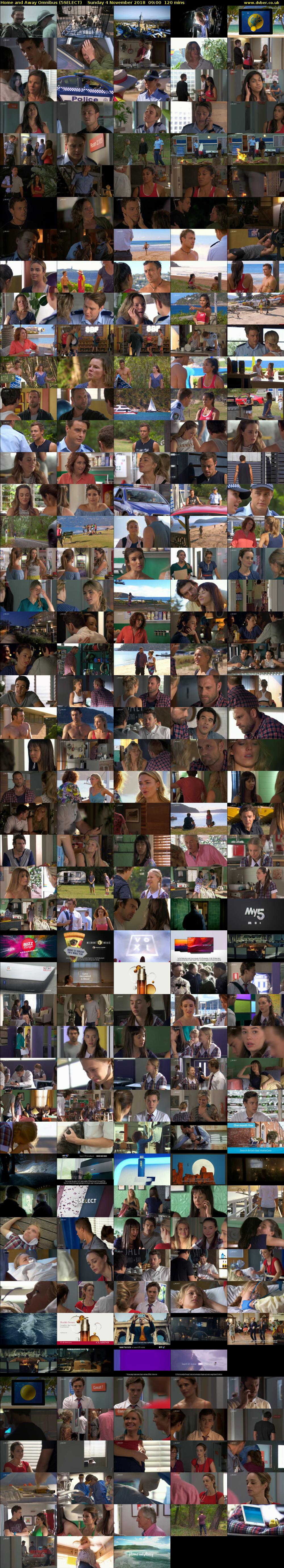 Home and Away Omnibus (5SELECT) Sunday 4 November 2018 09:00 - 11:00