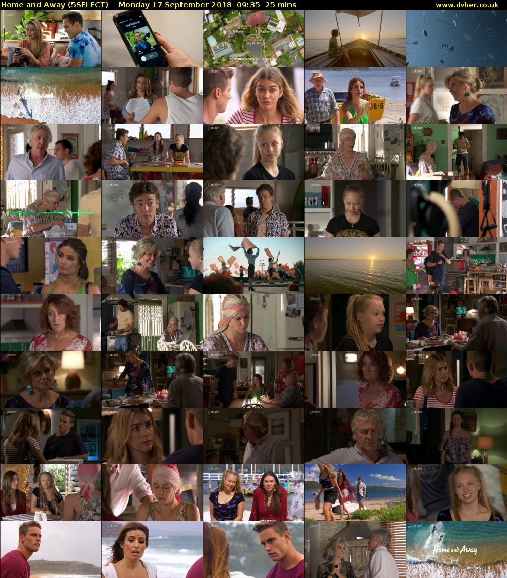 Home and Away (5SELECT) Monday 17 September 2018 09:35 - 10:00