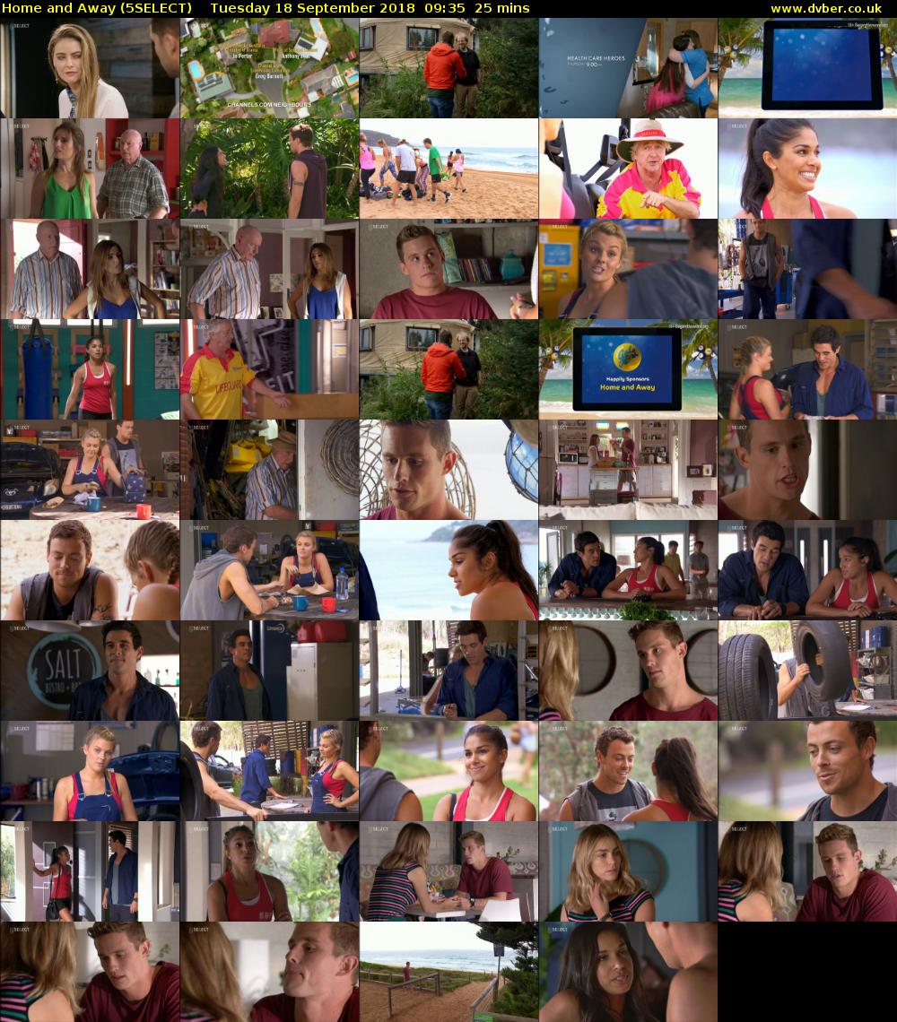 Home and Away (5SELECT) Tuesday 18 September 2018 09:35 - 10:00