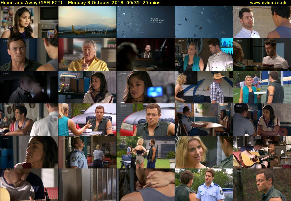 Home and Away (5SELECT) Monday 8 October 2018 09:35 - 10:00