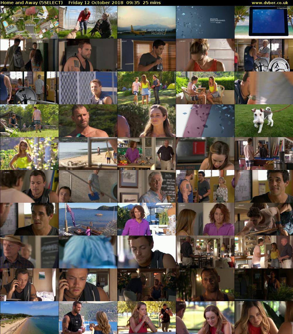 Home and Away (5SELECT) Friday 12 October 2018 09:35 - 10:00