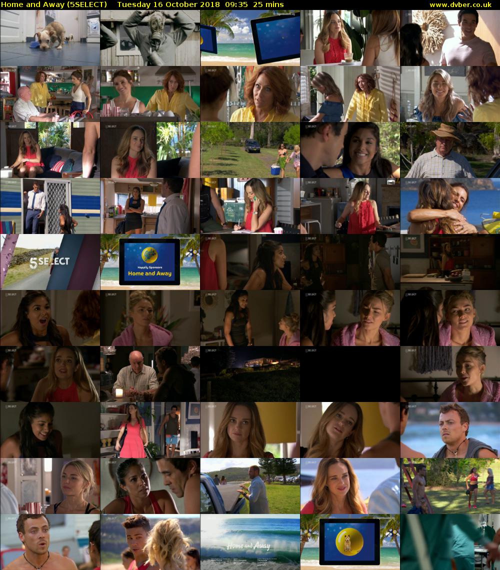 Home and Away (5SELECT) Tuesday 16 October 2018 09:35 - 10:00