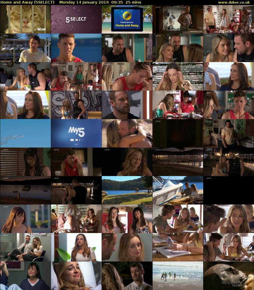 Home and Away (5SELECT) Monday 14 January 2019 09:35 - 10:00