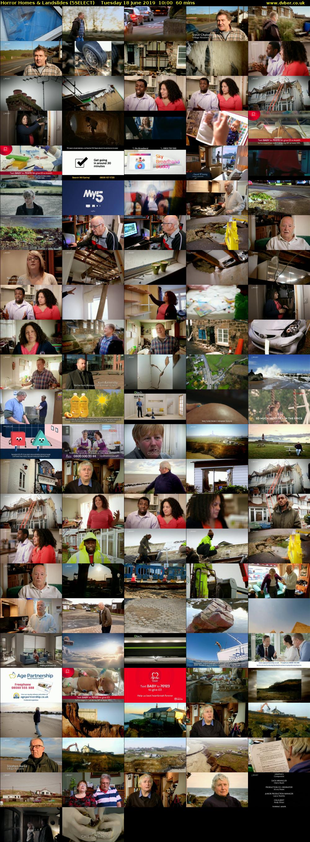 Horror Homes & Landslides (5SELECT) Tuesday 18 June 2019 10:00 - 11:00