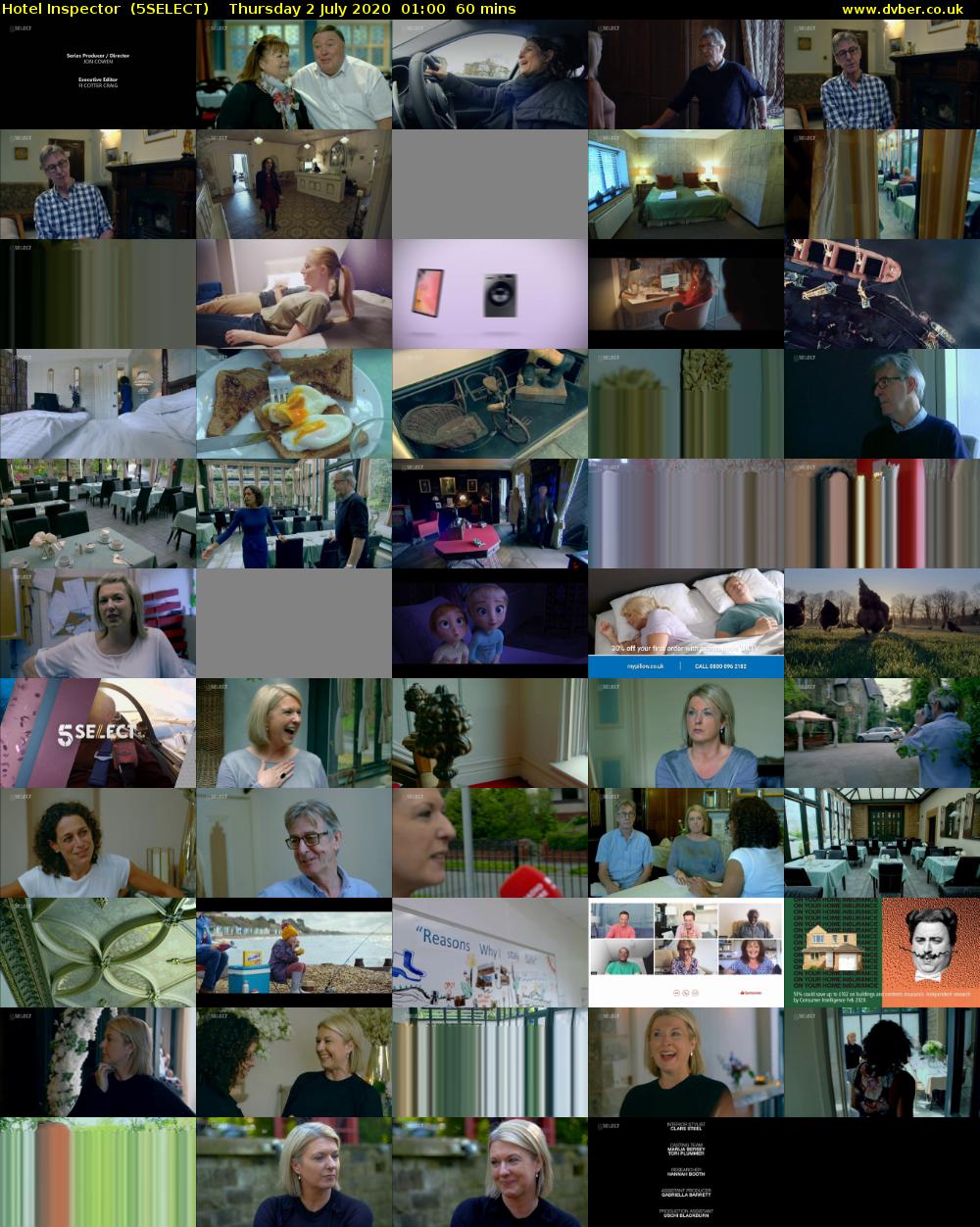Hotel Inspector  (5SELECT) Thursday 2 July 2020 01:00 - 02:00