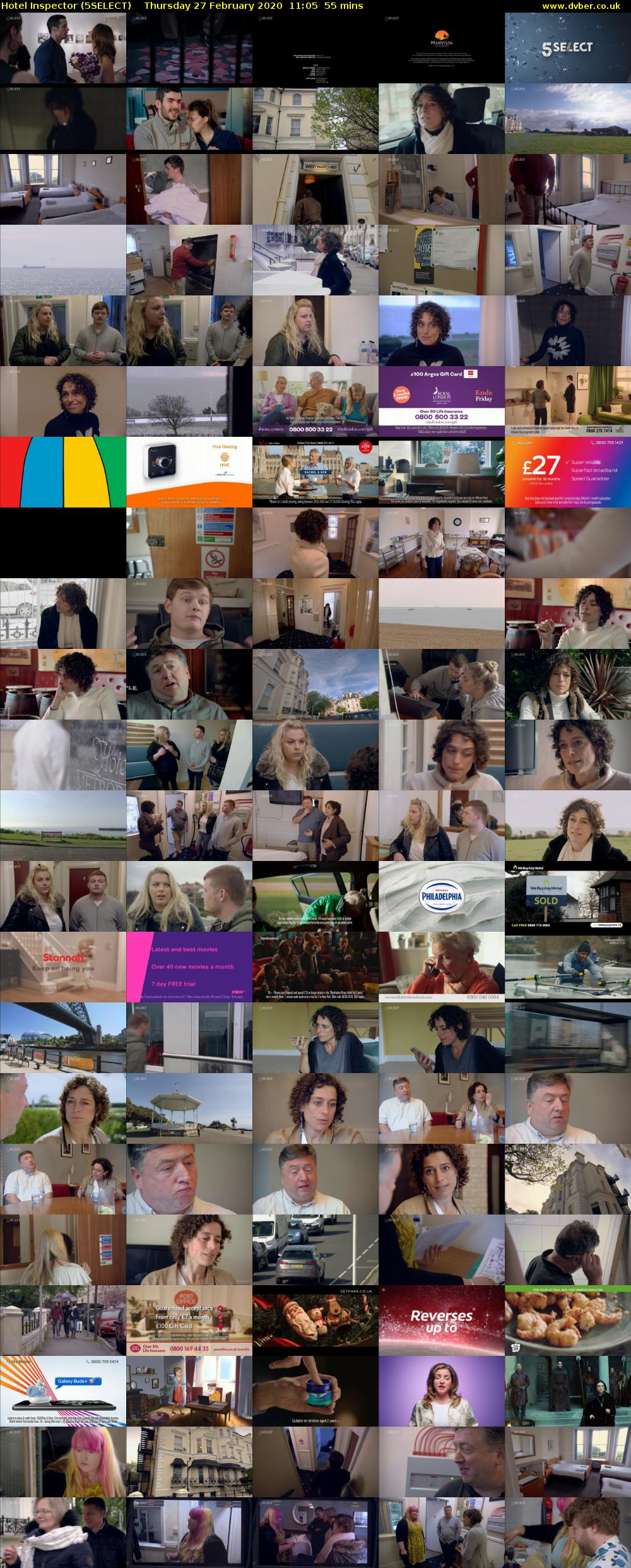 Hotel Inspector (5SELECT) Thursday 27 February 2020 11:05 - 12:00