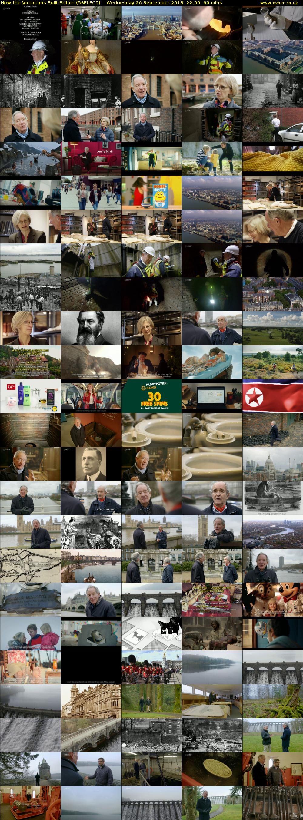 How the Victorians Built Britain (5SELECT) Wednesday 26 September 2018 22:00 - 23:00