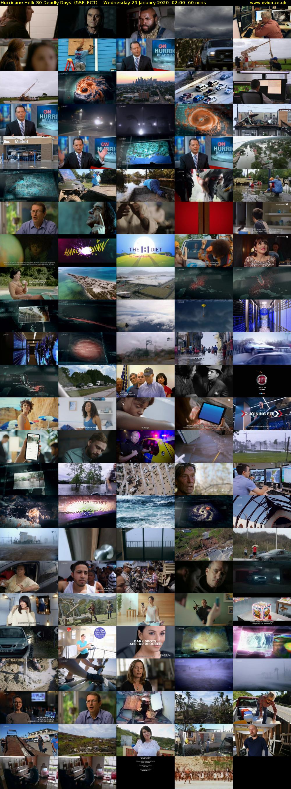 Hurricane Hell: 30 Deadly Days  (5SELECT) Wednesday 29 January 2020 02:00 - 03:00