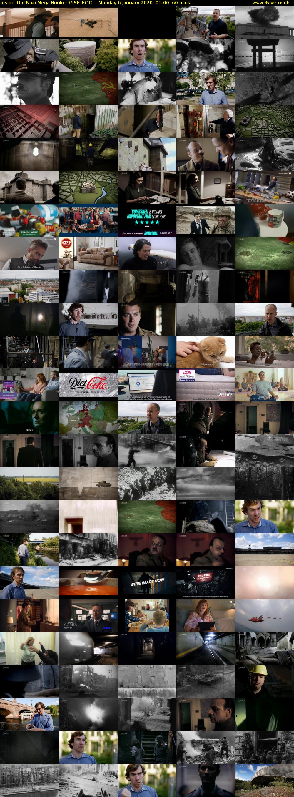 Inside The Nazi Mega Bunker (5SELECT) Monday 6 January 2020 01:00 - 02:00