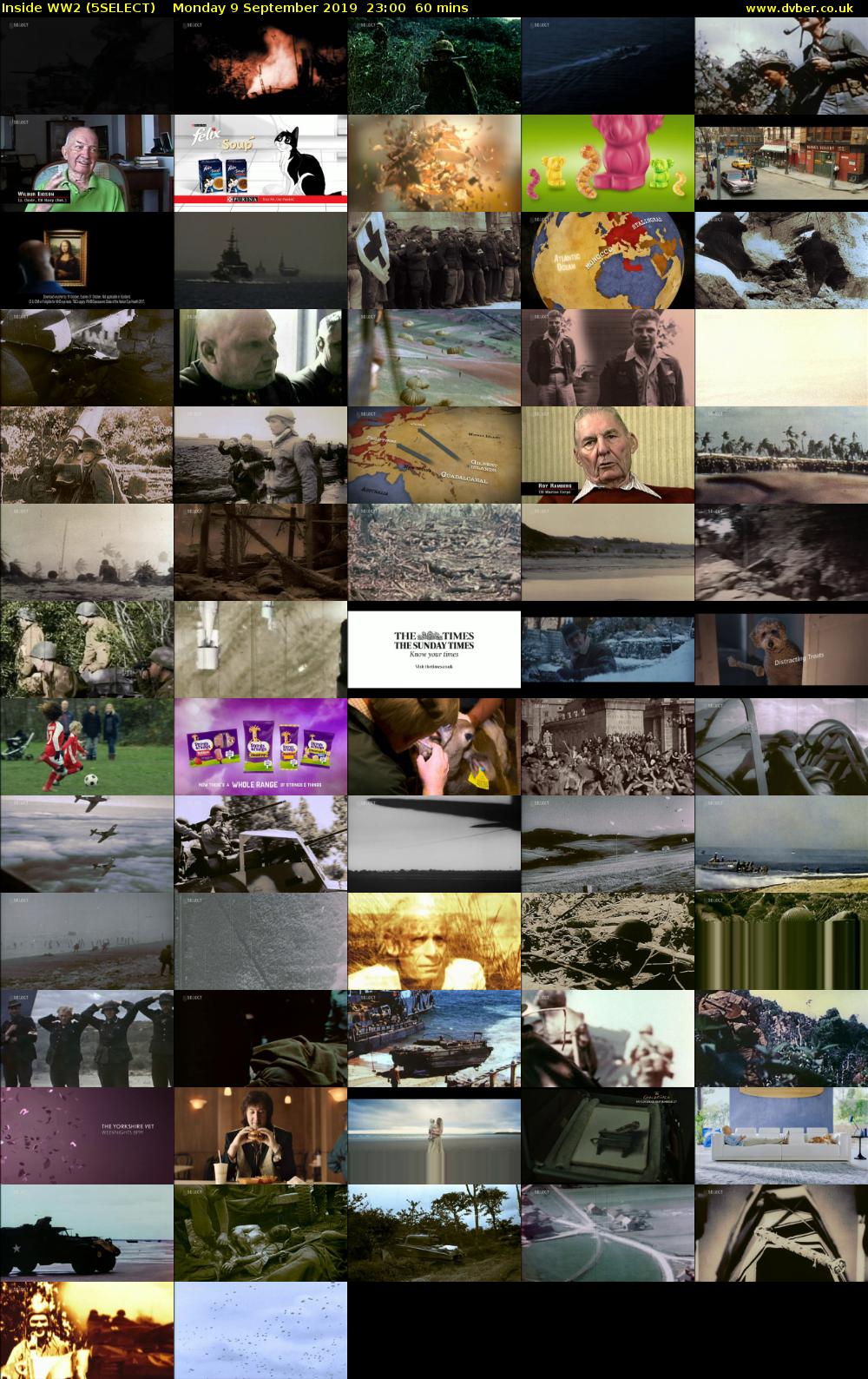 Inside WW2 (5SELECT) Monday 9 September 2019 23:00 - 00:00