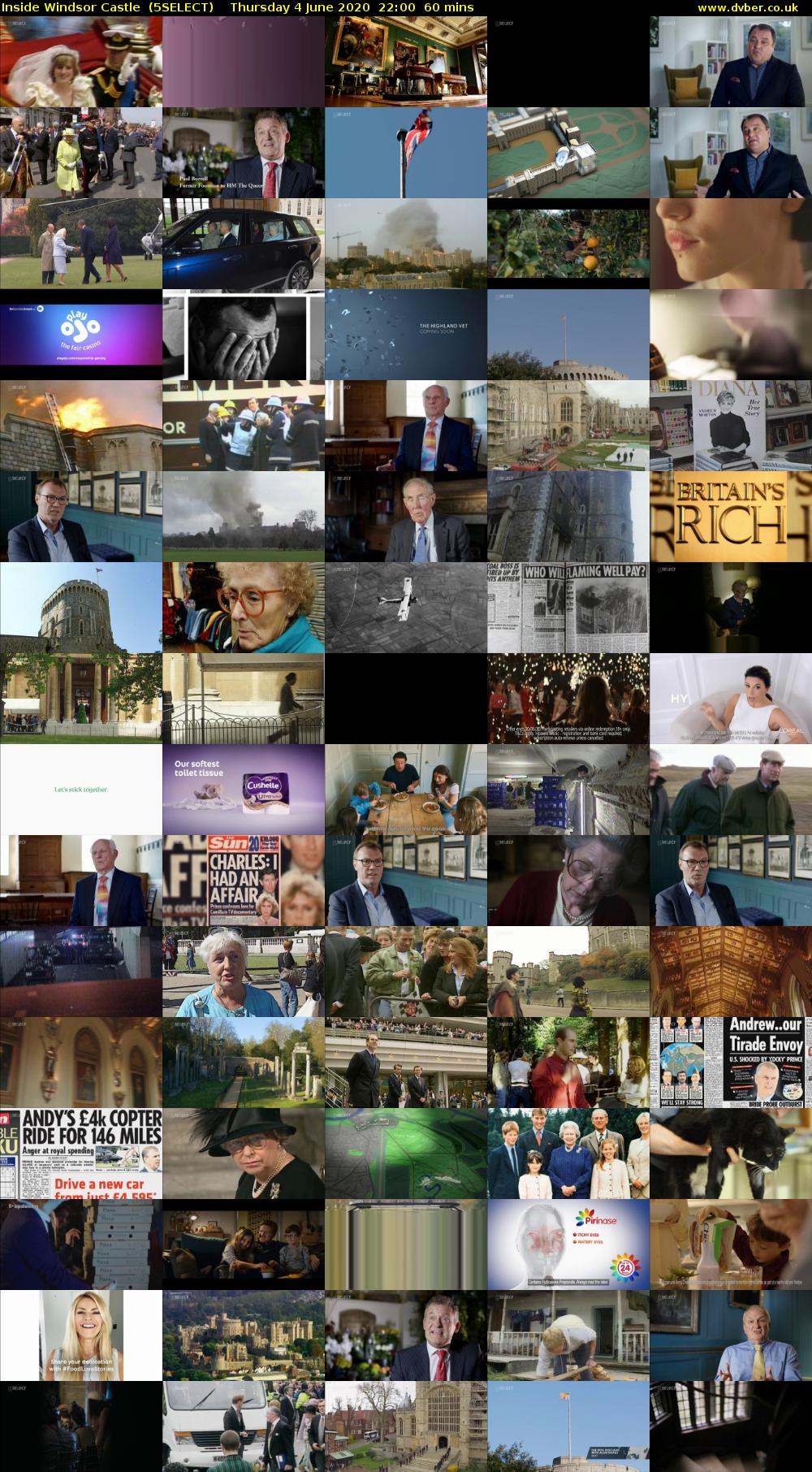 Inside Windsor Castle  (5SELECT) Thursday 4 June 2020 22:00 - 23:00