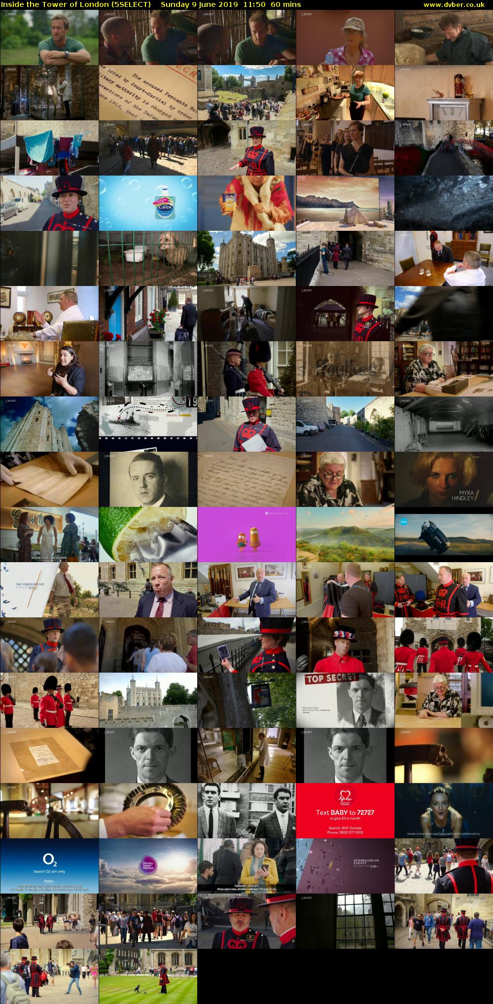 Inside the Tower of London (5SELECT) Sunday 9 June 2019 11:50 - 12:50