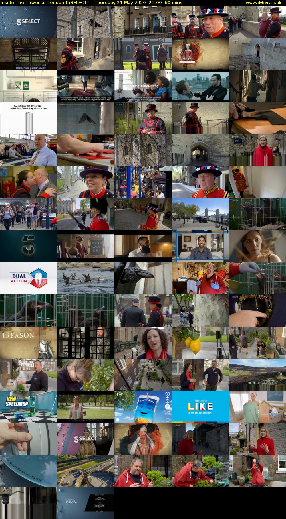 Inside the Tower of London (5SELECT) Thursday 21 May 2020 21:00 - 22:00
