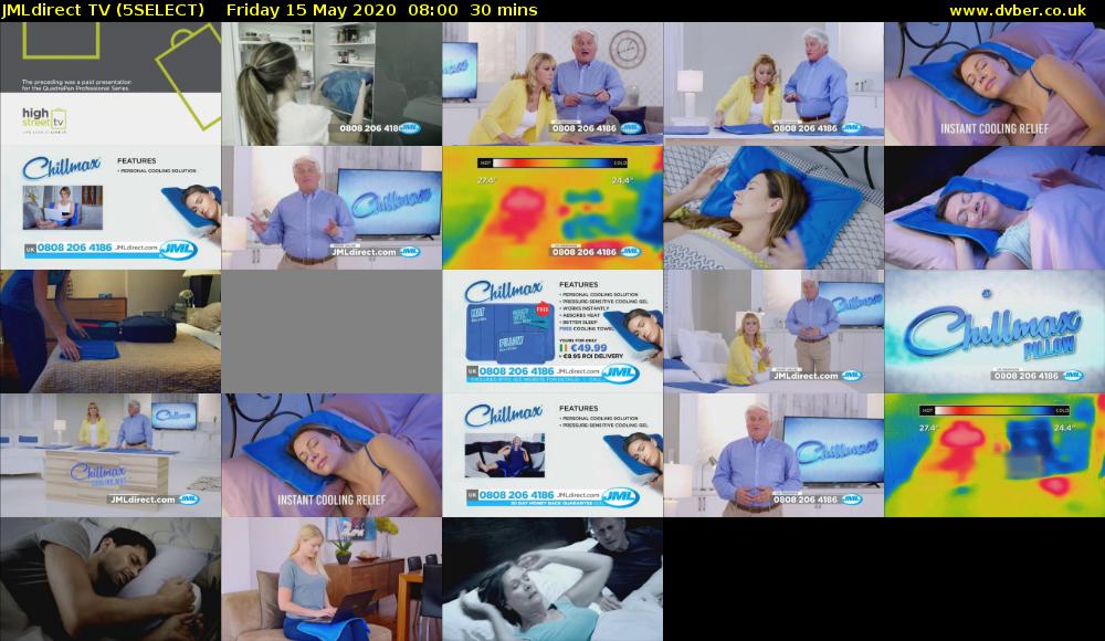 JMLdirect TV (5SELECT) Friday 15 May 2020 08:00 - 08:30