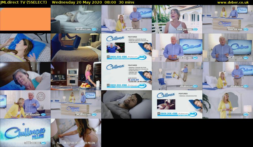 JMLdirect TV (5SELECT) Wednesday 20 May 2020 08:00 - 08:30