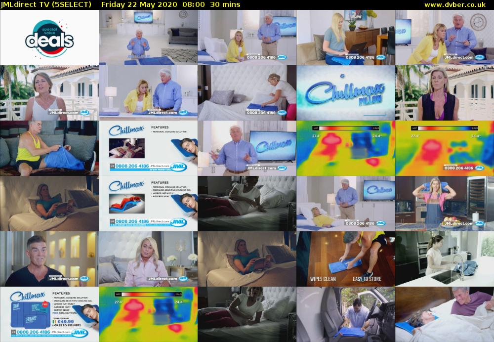 JMLdirect TV (5SELECT) Friday 22 May 2020 08:00 - 08:30