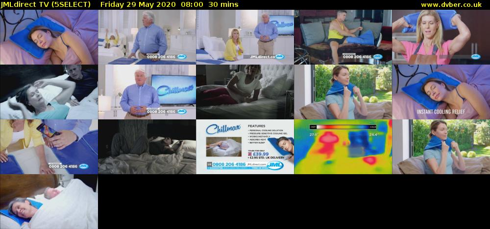 JMLdirect TV (5SELECT) Friday 29 May 2020 08:00 - 08:30