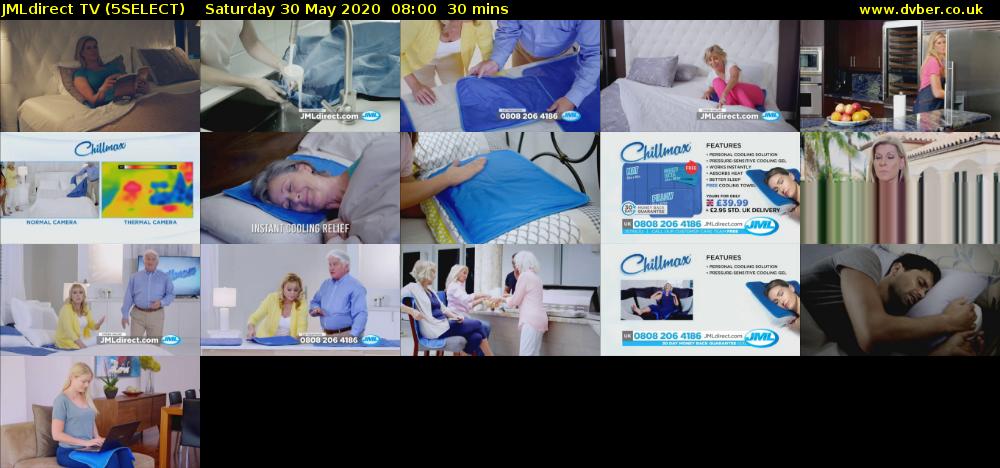 JMLdirect TV (5SELECT) Saturday 30 May 2020 08:00 - 08:30