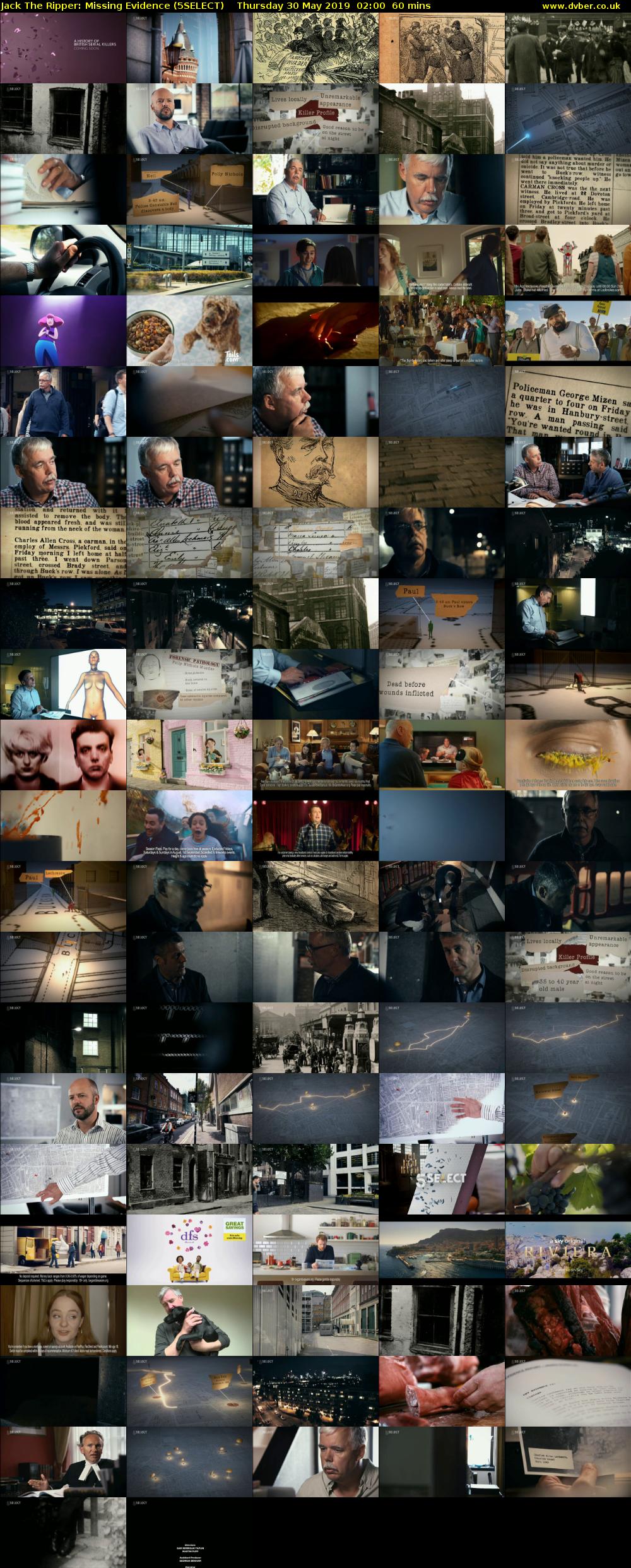 Jack The Ripper: Missing Evidence (5SELECT) Thursday 30 May 2019 02:00 - 03:00