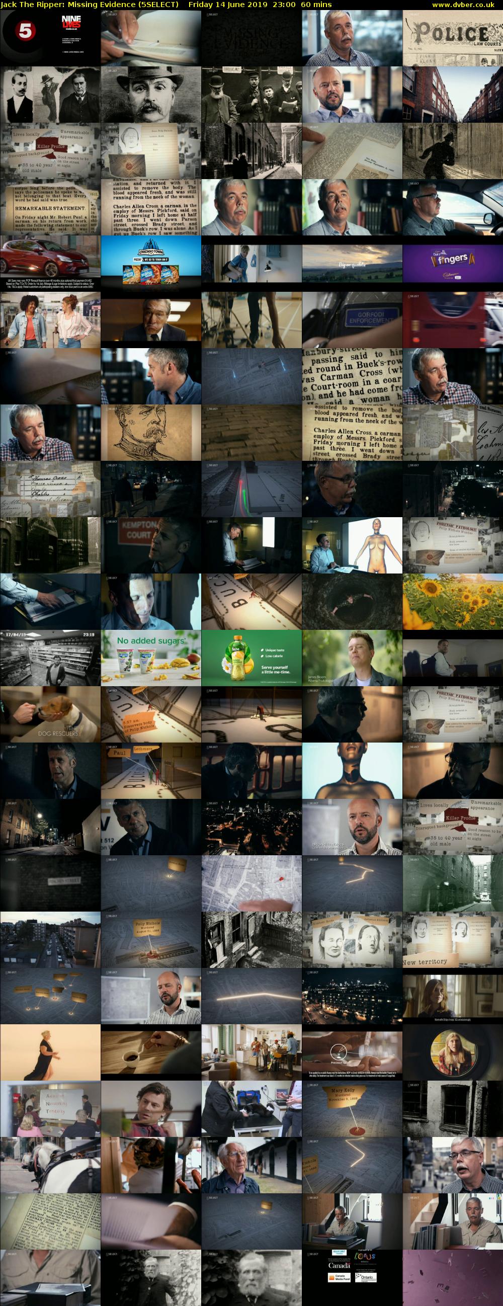 Jack The Ripper: Missing Evidence (5SELECT) Friday 14 June 2019 23:00 - 00:00