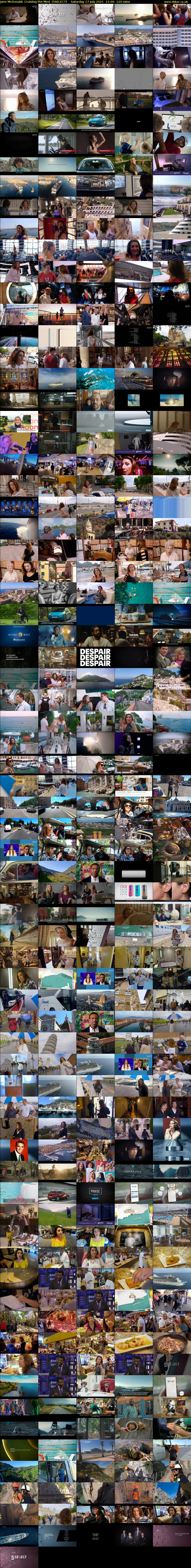 Jane McDonald: Cruising the Med  (5SELECT) Saturday 17 July 2021 21:00 - 23:00