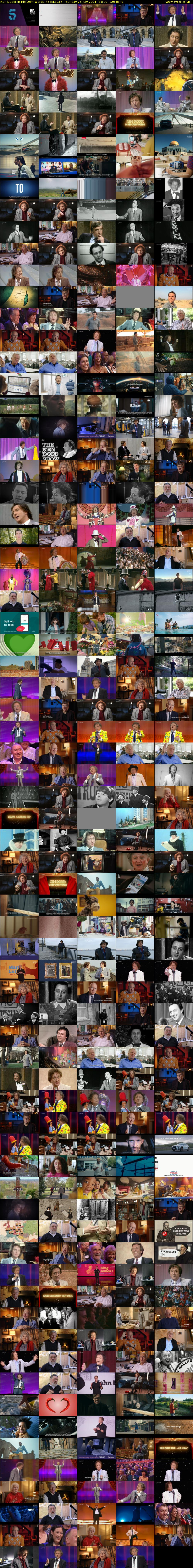 Ken Dodd: In His Own Words  (5SELECT) Sunday 25 July 2021 21:00 - 23:00