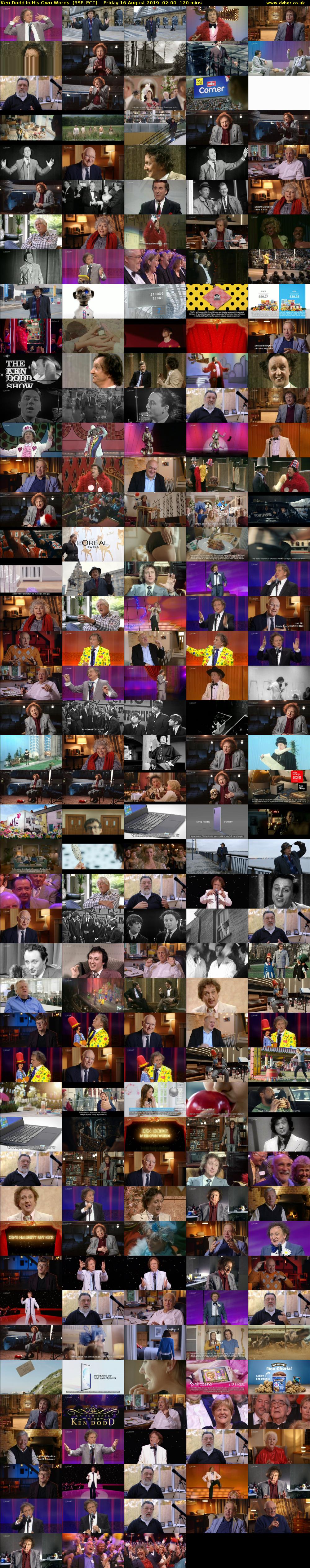 Ken Dodd In His Own Words  (5SELECT) Friday 16 August 2019 02:00 - 04:00