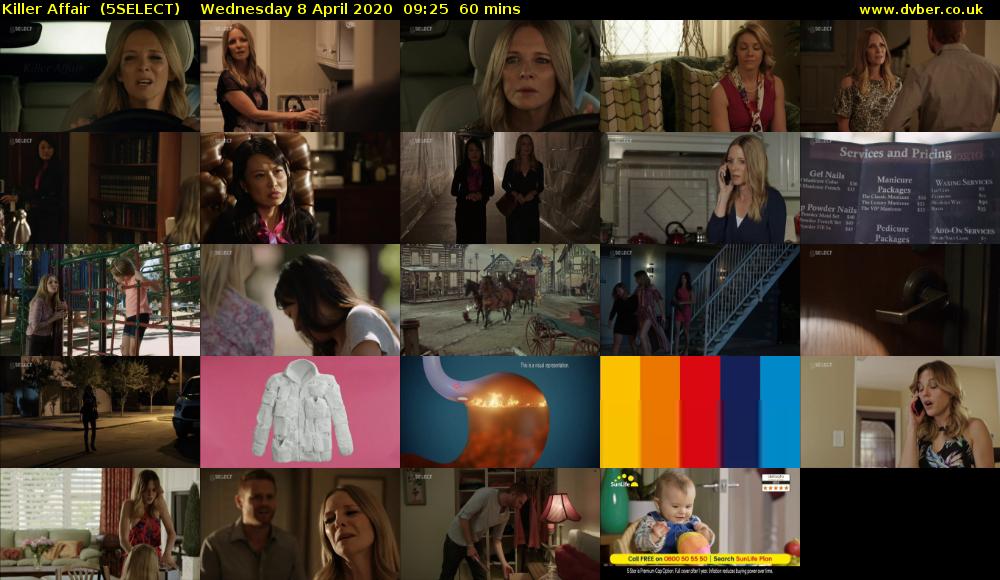 Killer Affair  (5SELECT) Wednesday 8 April 2020 09:25 - 10:25