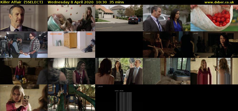 Killer Affair  (5SELECT) Wednesday 8 April 2020 10:30 - 11:05