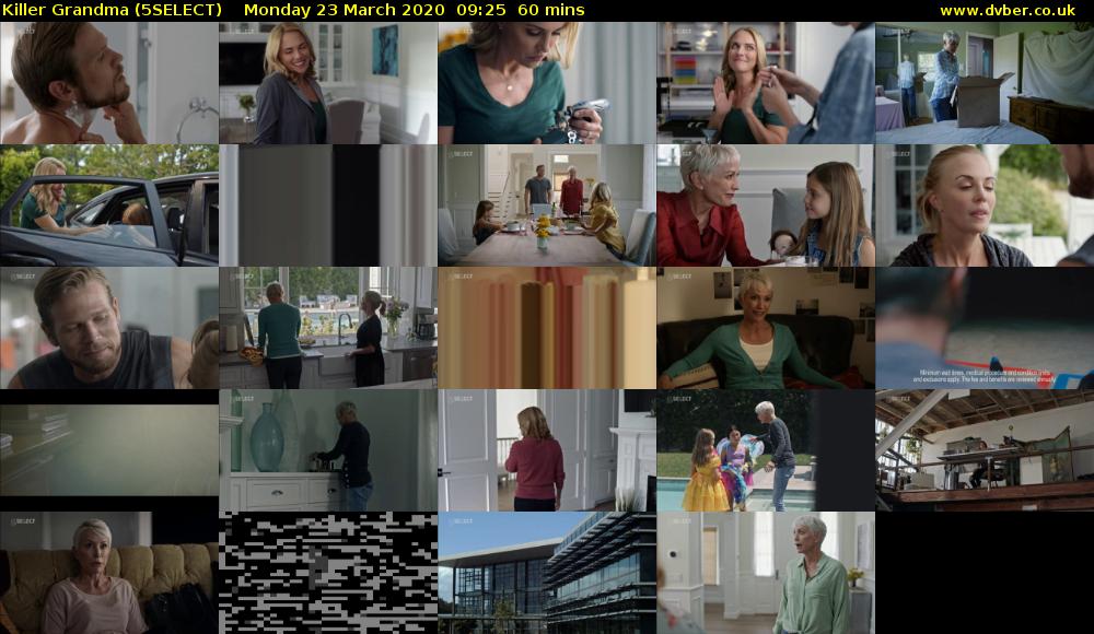 Killer Grandma (5SELECT) Monday 23 March 2020 09:25 - 10:25