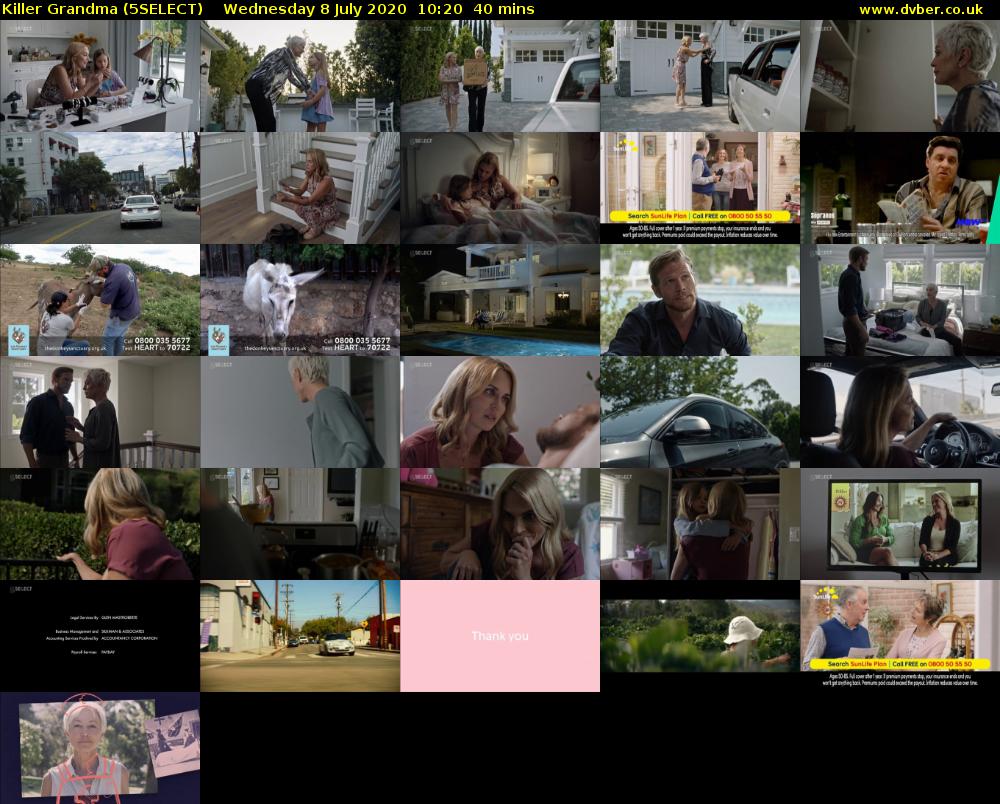Killer Grandma (5SELECT) Wednesday 8 July 2020 10:20 - 11:00