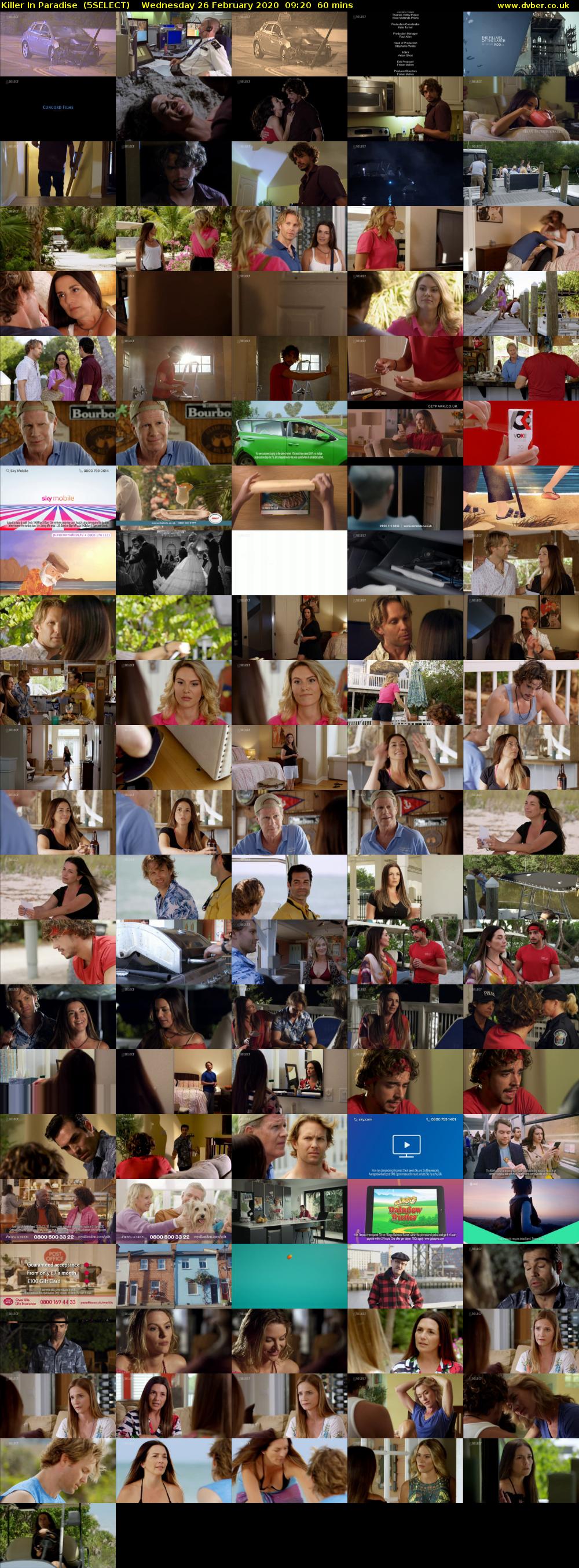 Killer In Paradise  (5SELECT) Wednesday 26 February 2020 09:20 - 10:20