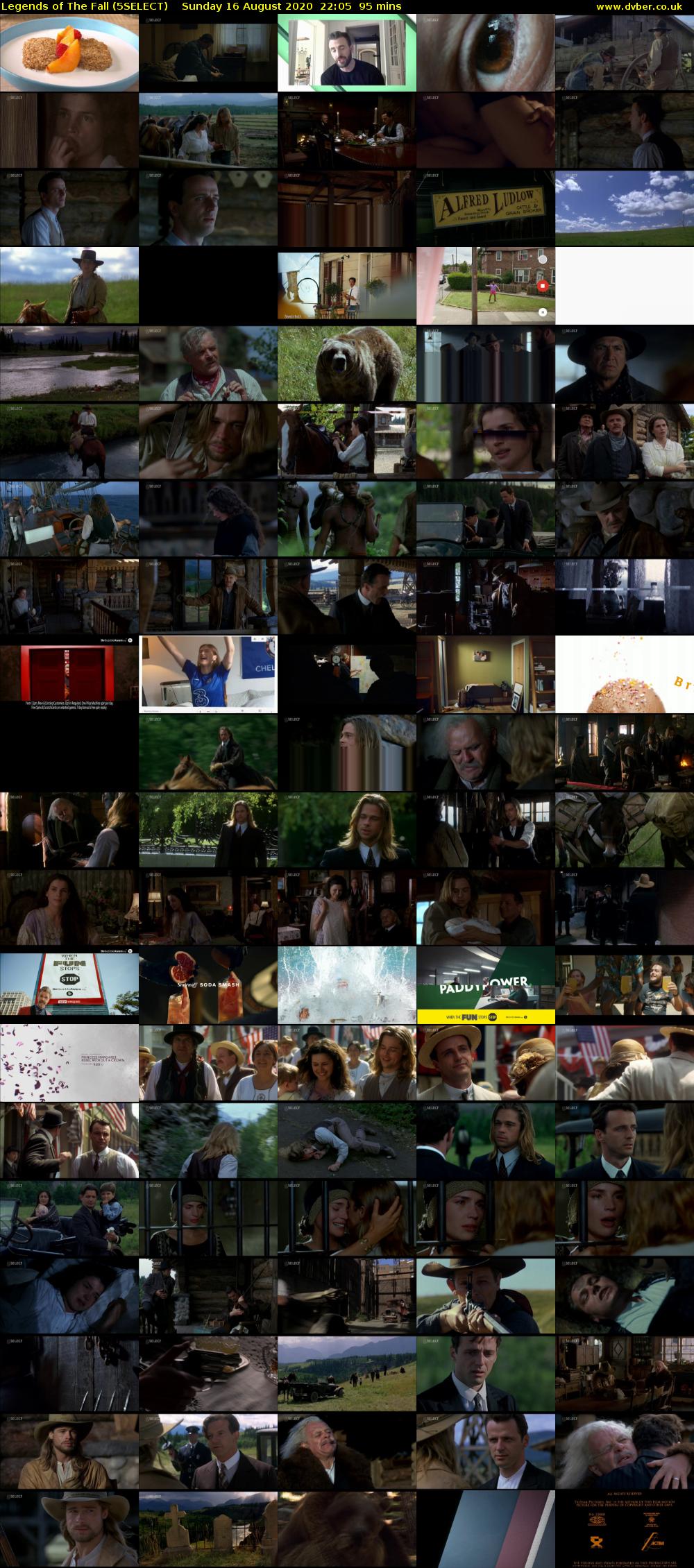 Legends of The Fall (5SELECT) Sunday 16 August 2020 22:05 - 23:40