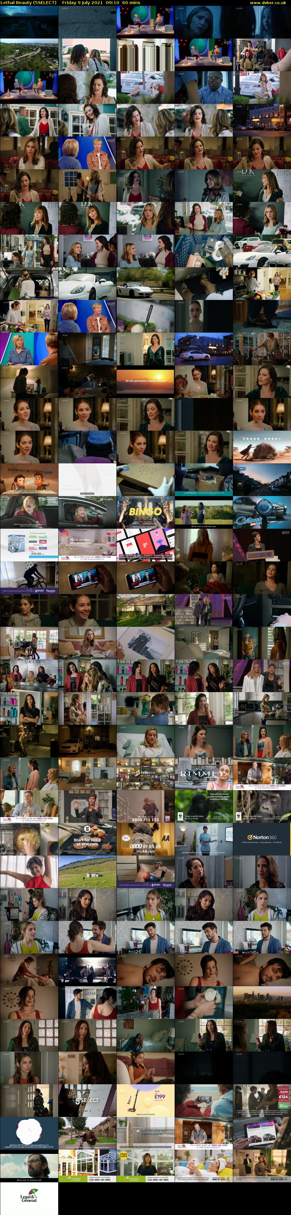 Lethal Beauty (5SELECT) Friday 9 July 2021 09:10 - 10:10
