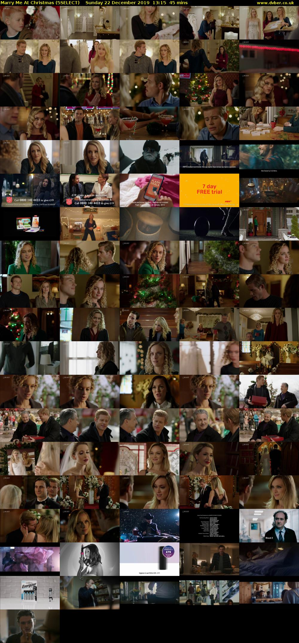 Marry Me At Christmas (5SELECT) Sunday 22 December 2019 13:15 - 14:00