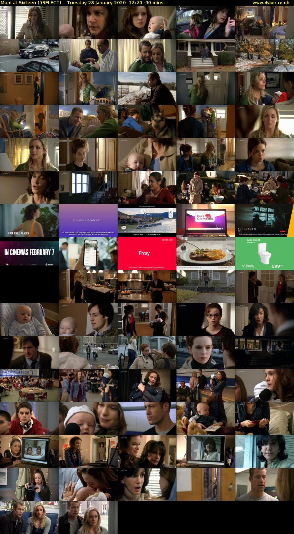 Mom at Sixteen (5SELECT) Tuesday 28 January 2020 12:20 - 13:00
