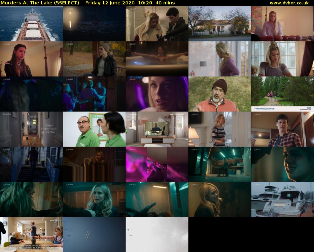 Murders At The Lake (5SELECT) Friday 12 June 2020 10:20 - 11:00