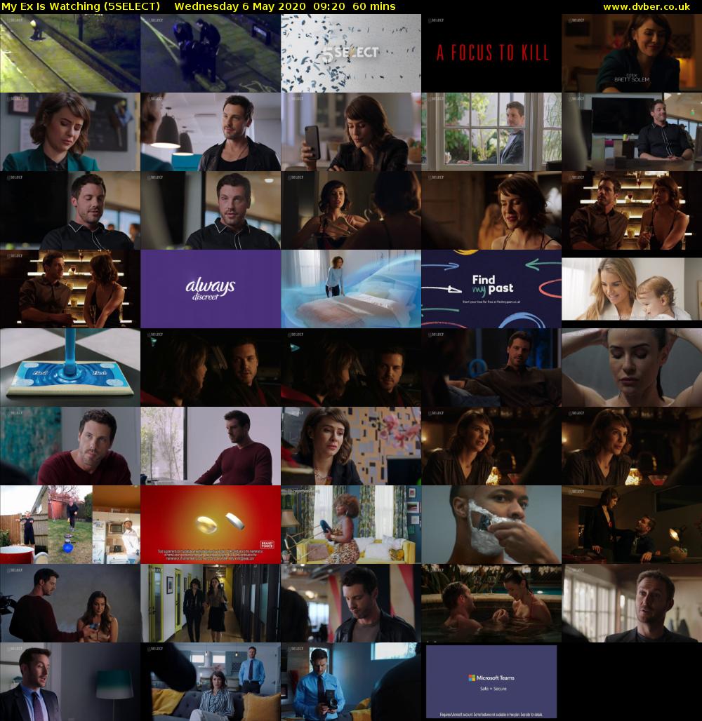 My Ex Is Watching (5SELECT) Wednesday 6 May 2020 09:20 - 10:20