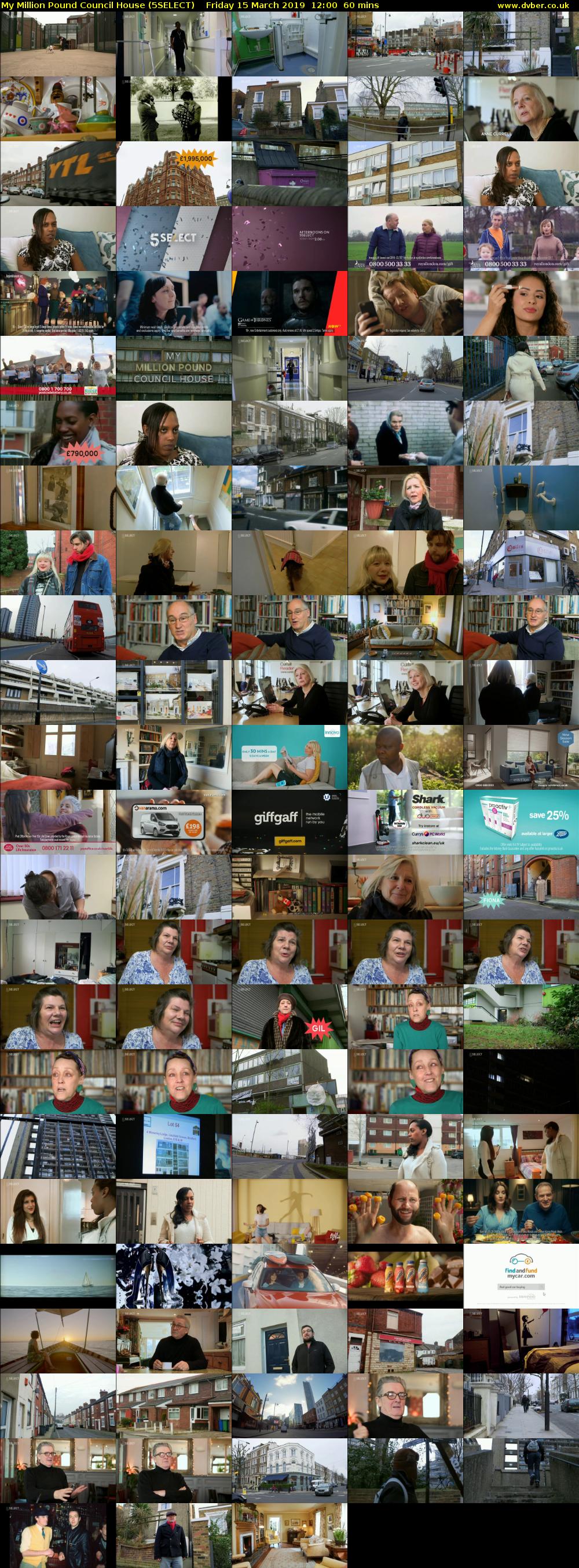 My Million Pound Council House (5SELECT) Friday 15 March 2019 12:00 - 13:00