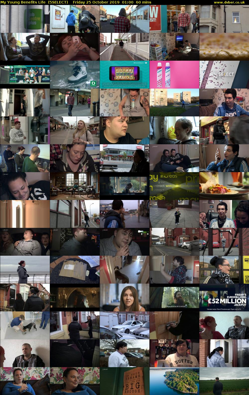 My Young Benefits Life  (5SELECT) Friday 25 October 2019 01:00 - 02:00